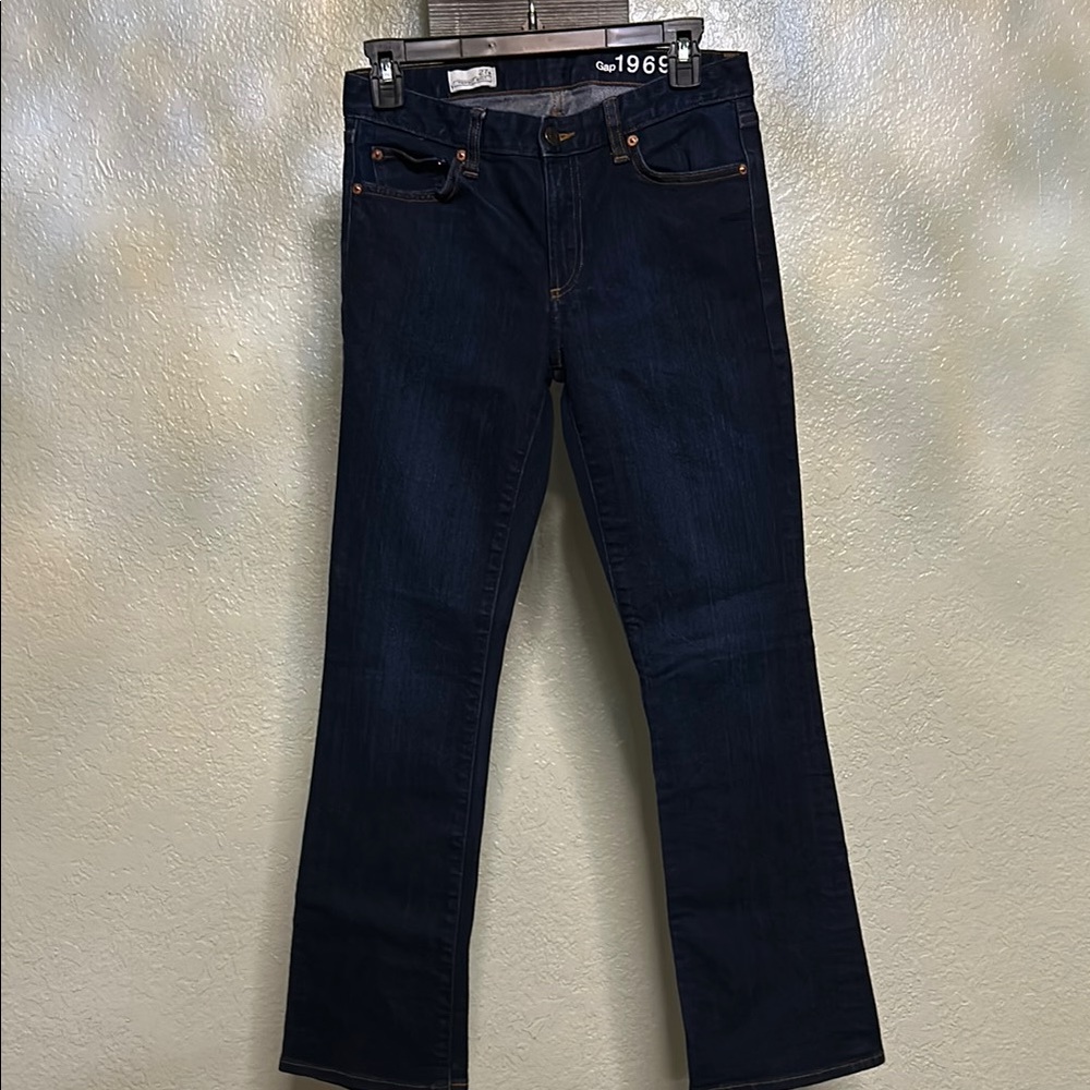 1969 Women's Straight Leg Jeans - Dark Blue